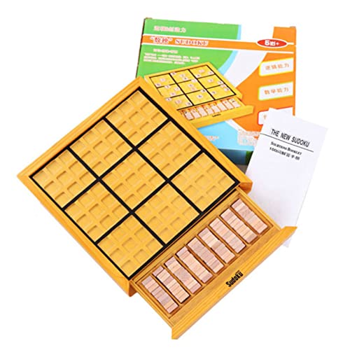 Toddmomy Holz Sudoku Puzzle für Erwachsene und Kreatives Denkspiel Tischrätsel für Entspannte Stunden DIY Unterhaltung für Familie Toddmomy Holz Sudoku Puzzle für Erwachsene und Kreatives Denkspiel Tischrätsel für Entspannte Stunden DIY Unterhaltung für Familie von Toddmomy