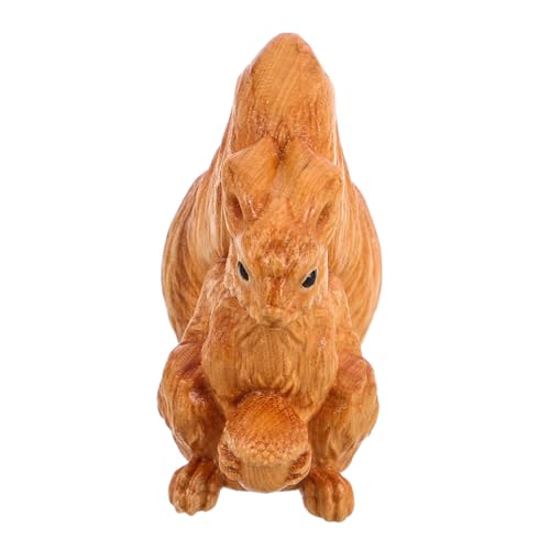 Toddmomy Holz Tier Ornament Garten Eichhörnchen Statue Desktop Equirrel Ornament Holz Tier Figur Schnitztiere Eichhörnchen Ornament Toddmomy Holz Tier Ornament Garten Eichhörnchen Statue Desktop Equirrel Ornament Holz Tier Figur Schnitztiere Eichhörnchen Ornament von Toddmomy