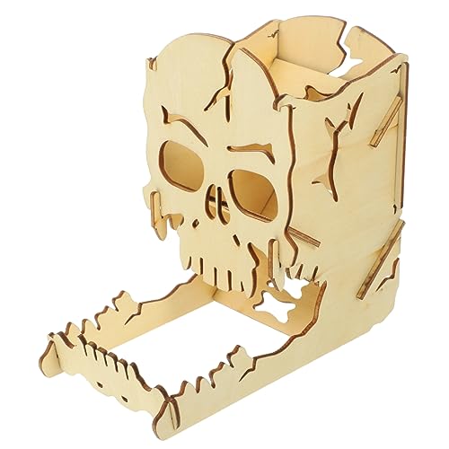 Toddmomy Holz Würfelturm im Design Brettspiel für Rollenspiele Großer Würfelvorrat für Spielabende und Partys Unterhaltsame Dekoration für Gamer Toddmomy Holz Würfelturm im Design Brettspiel für Rollenspiele Großer Würfelvorrat für Spielabende und Partys Unterhaltsame Dekoration für Gamer von Toddmomy