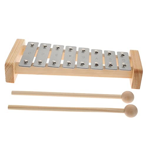 Toddmomy Holz Xylophon für Musikalische Frühbildung Percussion Instrument für Kleinkinder Pädagogisches Musikspielzeug zur des Musikalischen Potenzials von Toddmomy