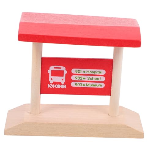 Toddmomy Holzeisenbahn Zubehör Rote Bahnsteig Plattform Holzbahn DIY Modell für Simulation Eisenbahn Szene Zubehör Toddmomy Holzeisenbahn Zubehör Rote Bahnsteig Plattform Holzbahn DIY Modell für Simulation Eisenbahn Szene Zubehör von Toddmomy