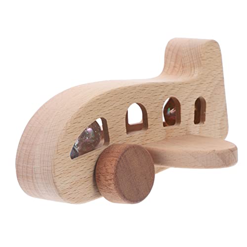 Toddmomy Holzflugzeug Für Lustiges Langlebiges Hochwertigem Holz Als Dekoratives Element Für Stunden von Toddmomy