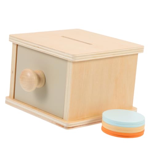 Toddmomy Münzbox für Kinder Pädagogisches Motorikspielzeug Lernspielzeug zur Hand Auge Koordination Spielzeugbox für Kleinkinder für Frühe Entwicklung Toddmomy Münzbox für Kinder Pädagogisches Motorikspielzeug Lernspielzeug zur Hand Auge Koordination Spielzeugbox für Kleinkinder für Frühe Entwicklung von Toddmomy
