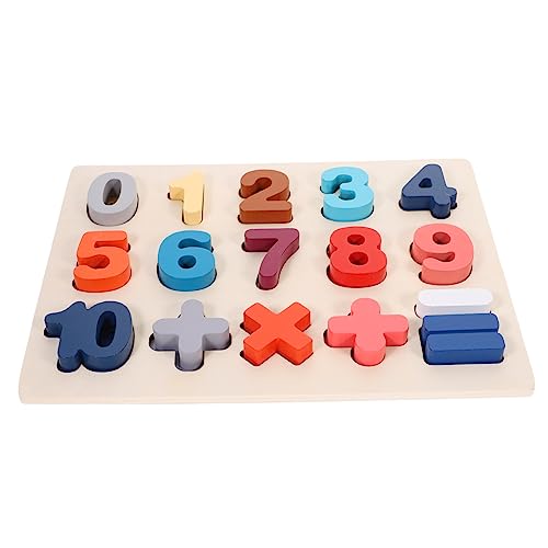 Toddmomy Holzpuzzle Spielzeugset für Kleinkinder Zahlenpuzzle Mathematik und Zählfähigkeiten Kreatives Lernspielzeug für Jungen und Mädchen Altersgerechte Puzzle für Frühe Bildung Toddmomy Holzpuzzle Spielzeugset für Kleinkinder Zahlenpuzzle Mathematik und Zählfähigkeiten Kreatives Lernspielzeug für Jungen und Mädchen Altersgerechte Puzzle für Frühe Bildung von Toddmomy
