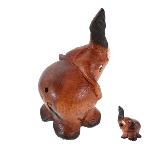 Toddmomy Holzspielzeug Elefant Musikinstrument Kinderhandheld Klanginstrument mit Authentischem Elefantenton Robustes Holz Handgefertigt Pädagogisch für Zuhause und Schule Toddmomy Holzspielzeug Elefant Musikinstrument Kinderhandheld Klanginstrument mit Authentischem Elefantenton Robustes Holz Handgefertigt Pädagogisch für Zuhause und Schule von Toddmomy