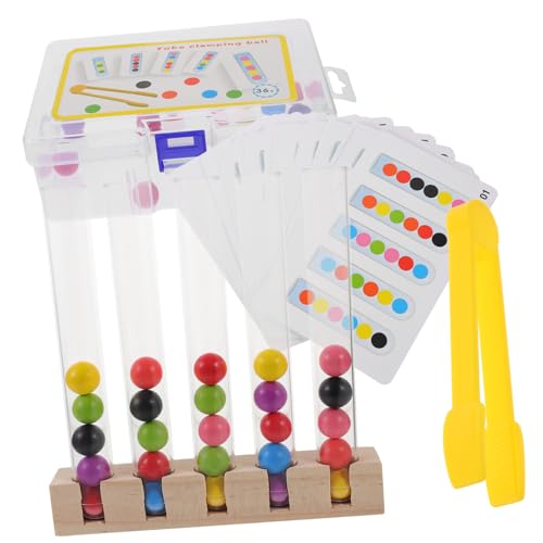 Toddmomy Holzspielzeug Feinmotorikspielzeug für Pädagogisches Montessori Perlen Clip zur Hand Auge Koordination Farbenerkennung Eltern Junge Mädchen Interaktion Motorische für Kleinkinder Toddmomy Holzspielzeug Feinmotorikspielzeug für Pädagogisches Montessori Perlen Clip zur Hand Auge Koordination Farbenerkennung Eltern Junge Mädchen Interaktion Motorische für Kleinkinder von Toddmomy