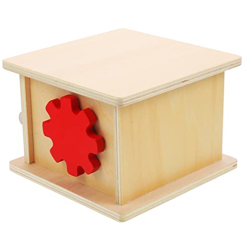Toddmomy Holzspielzeug Monate Montessori Hand Auge Koordination Frühförderung Lernspielzeug für Kleinkinder mit Farbenfroher Robuster Verarbeitung und Sicherem Material von Toddmomy