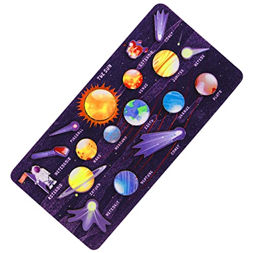 Toddmomy Holzspielzeug Sonnensystem Puzzle Planeten Lernspielzeug für Pädagogisches Weltraum Kognition mit Farbenfrohem Design Fördert und Feinmotorik Toddmomy Holzspielzeug Sonnensystem Puzzle Planeten Lernspielzeug für Pädagogisches Weltraum Kognition mit Farbenfrohem Design Fördert und Feinmotorik von Toddmomy