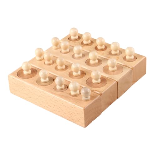 Toddmomy Holzspielzeug Steckzylinder Lernspiel für Pädagogisch Bedeutend Sicher und Gesund Fördert Denkfähigkeit Interaktiv und Einzigartig Gestaltet für Eltern Junge Mädchen Spiel und Toddmomy Holzspielzeug Steckzylinder Lernspiel für Pädagogisch Bedeutend Sicher und Gesund Fördert Denkfähigkeit Interaktiv und Einzigartig Gestaltet für Eltern Junge Mädchen Spiel und von Toddmomy