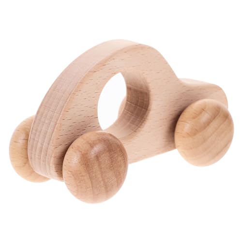 Toddmomy Holzspielzeug für Kleinkinder Greifspielzeug mit Beweglichen Rädern und Langlebig Fördert Sensorische Fähigkeiten und Motorische Entwicklung für Babyspielzeug und zur Babyparty von Toddmomy
