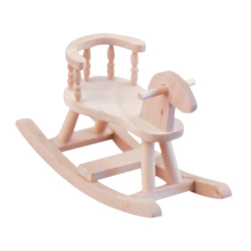 Toddmomy Holzstuhl Modell für Puppenhaus Möbel für Mini Hausbedarf Perfektes Accessoire zur Dekoration von Schlafzimmer Szenen Lebendige Details und Natürliche Textur Toddmomy Holzstuhl Modell für Puppenhaus Möbel für Mini Hausbedarf Perfektes Accessoire zur Dekoration von Schlafzimmer Szenen Lebendige Details und Natürliche Textur von Toddmomy