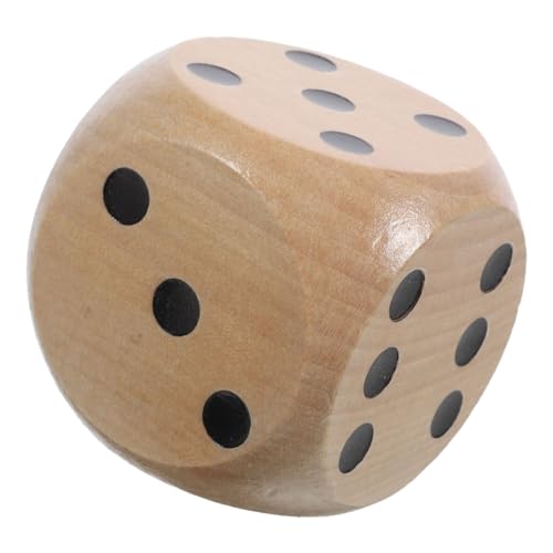 Toddmomy Holzwürfel Mit Abgerundeten Ecken Holzspiel Für Spiele Unterrichtshilfen Und Party Gewinnspiele Dekorierbar Für Familien Und Gesellschaftsspiele von Toddmomy