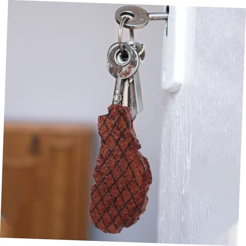 Toddmomy Imitat Rindfleisch Modell Feines Detail Handtaschen Rucksackanhänger Vielseitig Dekorativ und Praktisch Toddmomy Imitat Rindfleisch Modell Feines Detail Handtaschen Rucksackanhänger Vielseitig Dekorativ und Praktisch von Toddmomy