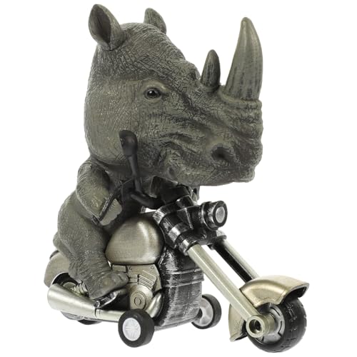 Toddmomy Inertiales Motorradspielzeug Modell Tierfigur Rhinos Design Kompakt Leicht Für Spiel Und Dekoration Toddmomy Inertiales Motorradspielzeug Modell Tierfigur Rhinos Design Kompakt Leicht Für Spiel Und Dekoration von Toddmomy