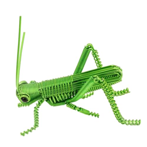 Toddmomy Insektenornamente Aus Aluminiumdraht Insektendekor Insektenfigur Heuschreckenfigur Heuschrecken Lebensecht Kleine Simulationsdekoration Insektenfiguren Tierfigur Für Toddmomy Insektenornamente Aus Aluminiumdraht Insektendekor Insektenfigur Heuschreckenfigur Heuschrecken Lebensecht Kleine Simulationsdekoration Insektenfiguren Tierfigur Für von Toddmomy