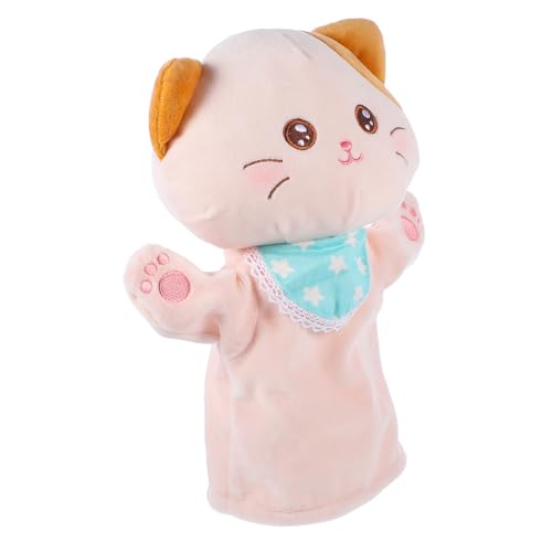 Toddmomy Interaktive Cartoon Handpuppe für Plüsch Tierhandpuppe für Rollenspiele Geschichtenerzählen und Emotionale Kommunikation aus Hochwertigem Sicherem Plüschmaterial von Toddmomy