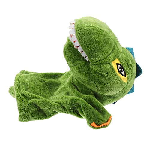 Toddmomy Interaktive Dinosaurier Handpuppe Aus Plüsch Kinderspielzeug Zur Frühkindlichen Bildung Für Eltern Junge Mädchen Interaktionen Für Kleinkinder Und Vorschulkinder von Toddmomy