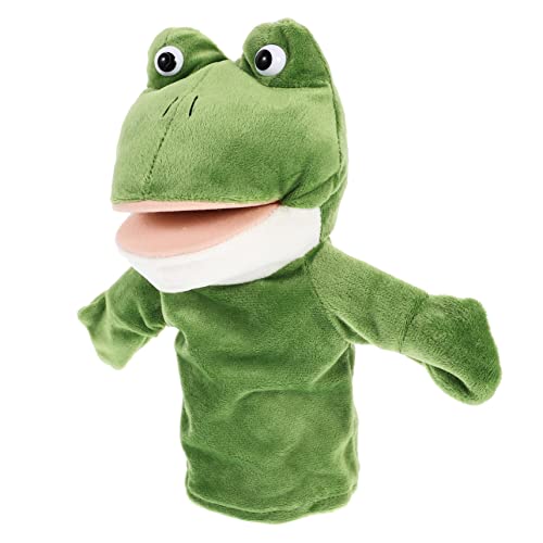 Toddmomy Interaktive Handpuppe Für Plüsch Cartoon Tier Handspielzeug Mit Beweglichem Mund Für Eltern Junge Mädchen Spiele Und Kreative Lernaktivitäten von Toddmomy