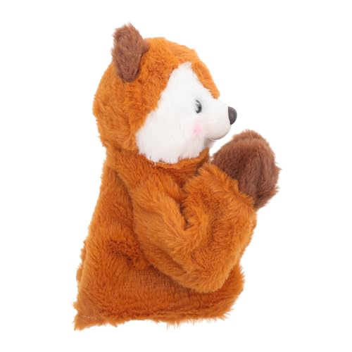 Toddmomy Interaktive Handpuppe mit Geräuschen Tierspielzeug für Kreatives Puppenspiel Früherziehungsspielzeug für Eltern Interaktion und Rollenspiele von Toddmomy