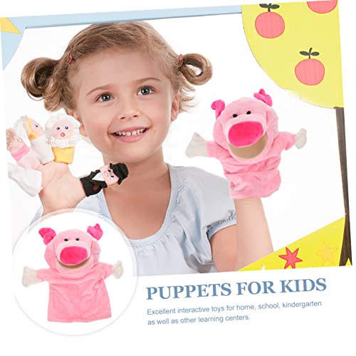 Toddmomy Interaktive Tierhandpuppe Handpuppen Plüschspielzeug für Kleinkinder Kuscheliges Lernspielzeug zur Eltern Junge Mädchen Interaktion und Kreativen Rollenspielen Toddmomy Interaktive Tierhandpuppe Handpuppen Plüschspielzeug für Kleinkinder Kuscheliges Lernspielzeug zur Eltern Junge Mädchen Interaktion und Kreativen Rollenspielen von Toddmomy