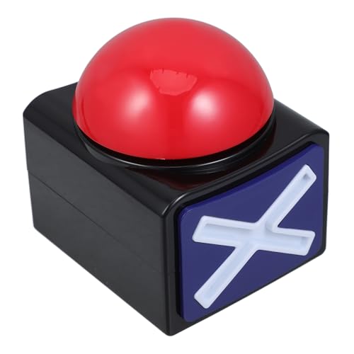 Toddmomy Interaktiver Game Buzzer mit Licht und Sound Leuchtender Antwortknopf für Quizspiele Partytrick Button für Familienwettbewerbe und Spielabende Toddmomy Interaktiver Game Buzzer mit Licht und Sound Leuchtender Antwortknopf für Quizspiele Partytrick Button für Familienwettbewerbe und Spielabende von Toddmomy