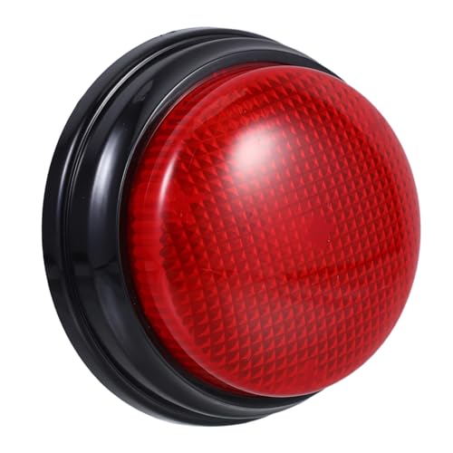 Toddmomy Interaktiver Quiz Buzzer mit Lichtfunktion Robuster und Benutzerfreundlicher Lernsummer für Klassenzimmer Pädagogisches für Wissenswettbewerbe und Reaktionsgeschwindigkeit von Toddmomy