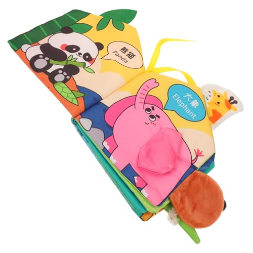 Toddmomy Interaktives Babybuch Stoffbuch Waschbar mit Knistereffekt für Junge Mädchen und Kleinkinder Monate Multisensorisches Lernspielzeug Sicher zum Kauen und Einfache Toddmomy Interaktives Babybuch Stoffbuch Waschbar mit Knistereffekt für Junge Mädchen und Kleinkinder Monate Multisensorisches Lernspielzeug Sicher zum Kauen und Einfache von Toddmomy
