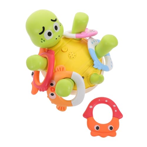 Toddmomy Interaktives Badewannenspielzeug in Form Schildkröte mit Rotierenden Ringen für Badespaß im Sommer Am Pool und Am Strand Toddmomy Interaktives Badewannenspielzeug in Form Schildkröte mit Rotierenden Ringen für Badespaß im Sommer Am Pool und Am Strand von Toddmomy