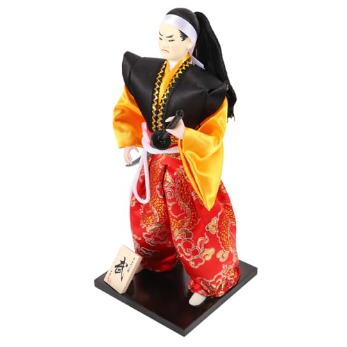 Toddmomy Japanische Samurai Figur aus Hochwertigem Material Langebige Japanische Kriegerpuppe als Stilvolle Dekoration für Wohnzimmer Schlafzimmer und Büro Geschenkidee und Heimzierde Toddmomy Japanische Samurai Figur aus Hochwertigem Material Langebige Japanische Kriegerpuppe als Stilvolle Dekoration für Wohnzimmer Schlafzimmer und Büro Geschenkidee und Heimzierde von Toddmomy