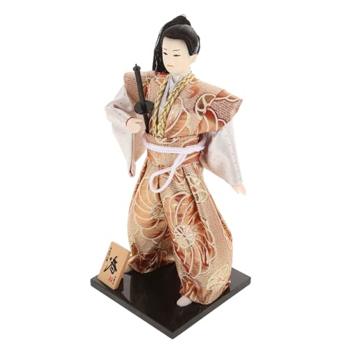 Toddmomy Japanische Samurai Puppe Traditionelle Tischdekoration für Zuhause und Gastronomie Kunsthandwerk aus Perfektes für Japanischer Kunst Hochwertige Langlebige Figur Toddmomy Japanische Samurai Puppe Traditionelle Tischdekoration für Zuhause und Gastronomie Kunsthandwerk aus Perfektes für Japanischer Kunst Hochwertige Langlebige Figur von Toddmomy