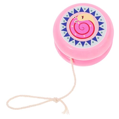 Toddmomy Holz Yo-yo Spielzeug Für Kleinkinder Interaktives Snail Design Für Hand-Augen-koordination Outdoor Spielzeug Für Mädchen Und Jungen Robust Und Langlebig von Toddmomy
