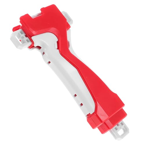 Toddmomy Kampf- - für Doppelrichtung Seillauncher Kampfstrategie Saugspielzeug für Babyschale Drehspielzeug für Babys Plastik rot von Toddmomy