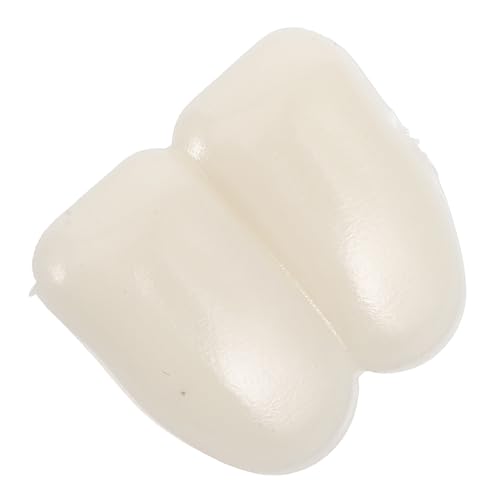 Toddmomy Kaninchenprothesen Falscher Halloween Halloweenkostüm Dekoration Hasenzähne Künstliche Zähne Beige von Toddmomy