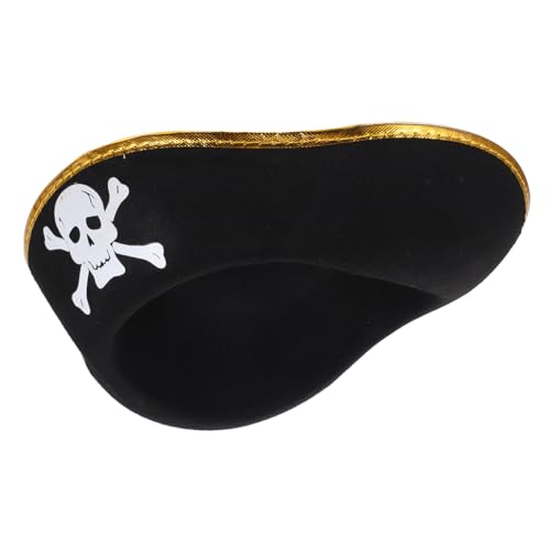 Toddmomy Karneval Piratenhut mit Goldenem Rand Realistischer für Erwachsene Festlicher Cosplay Kopfschmuck für Halloween Fasching Karnevalspartys und Themenveranstaltungen Toddmomy Karneval Piratenhut mit Goldenem Rand Realistischer für Erwachsene Festlicher Cosplay Kopfschmuck für Halloween Fasching Karnevalspartys und Themenveranstaltungen von Toddmomy