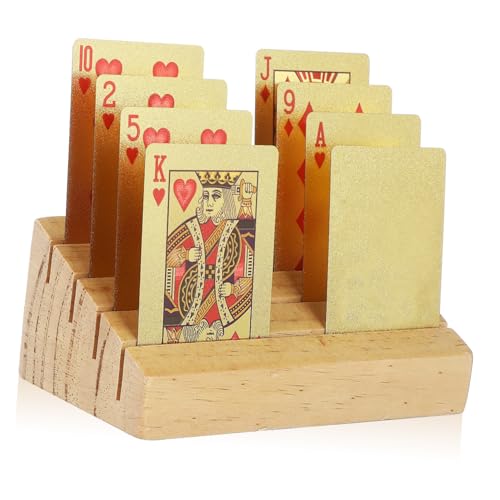 Toddmomy Kartendeck Halter Aus Holz Schräg rutschfest Für Senioren Und Erwachsene Stabiler Kartenständer Für Kartenspiele Für Poker Canasta Und Mehr Toddmomy Kartendeck Halter Aus Holz Schräg rutschfest Für Senioren Und Erwachsene Stabiler Kartenständer Für Kartenspiele Für Poker Canasta Und Mehr von Toddmomy
