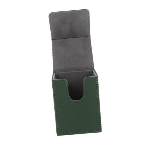 Toddmomy Kartenspiel Aufbewahrungsbox PU Magnetische Kartenbox Für Spielkarten Praktische Und Stilvolle Kartendeck Box Für Unterwegs von Toddmomy