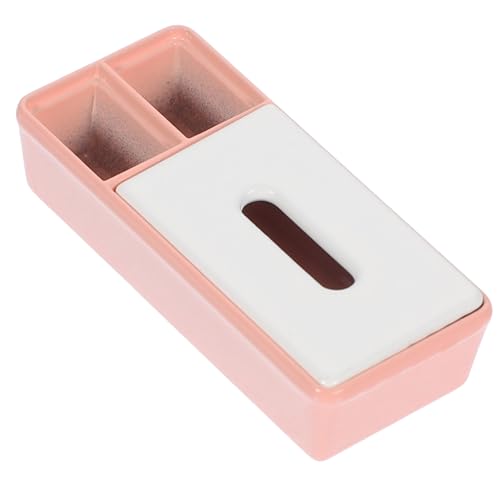 Toddmomy Kasten Zubehör Für Miniaturmodelle Miniaturdekor Kinderspielzeug Mikro-Requisiten Miniaturspielzeug Gewebehalterverzierung Puppenhauszubehör Rosa Eisen Toddmomy Kasten Zubehör Für Miniaturmodelle Miniaturdekor Kinderspielzeug Mikro-Requisiten Miniaturspielzeug Gewebehalterverzierung Puppenhauszubehör Rosa Eisen von Toddmomy
