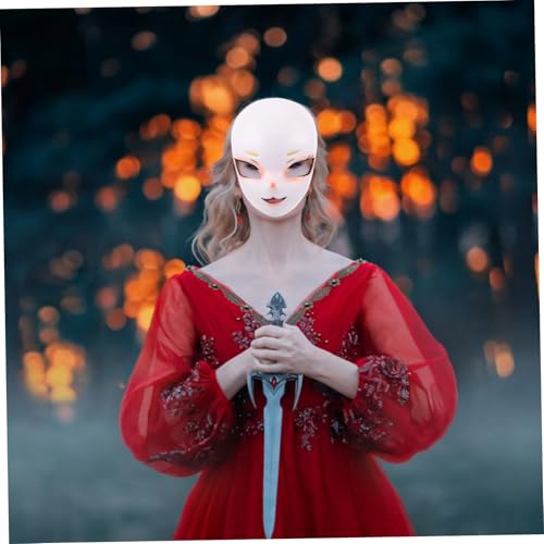 Toddmomy Katzenmaske aus Kunststoff für Karneval und Cosplay Leicht und Angenehm zu Tragen mit Gummiband Atmungsaktiv und Realistischem Design für Partys und Halloween Aktivitäten von Toddmomy