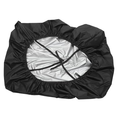 Toddmomy Kickerabdeckung Tischdecke Fußball Und Tischtennisplatte Abdeckung Wetterschutz für Kickertisch Faltbare Kickertischabdeckung Kicker Versorgung Tischversorgung Oxford-Stoff Black von Toddmomy