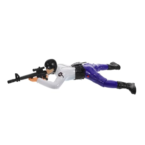 Toddmomy Männer-spielfiguren Elektrische Krabbel-Action Für Jungen Interaktives Spielset Simulationssoldaten Jungen Und Mädchen Fantasievolles Spielen von Toddmomy