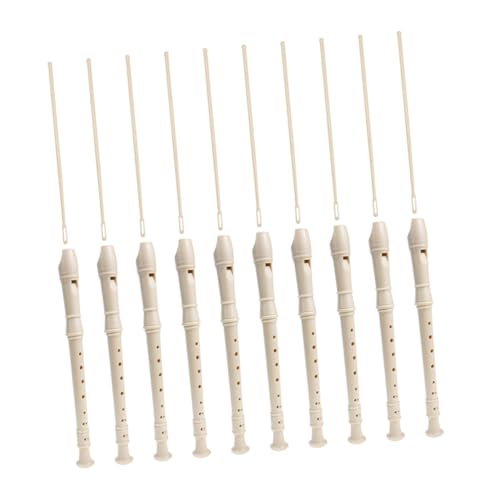 Toddmomy Kinderblockflöte aus Hochwertigem Resin Leichtes Anfänger übungsinstrument Kompakt und Handlich für Junge Mädchen und Ab Jahren Pädagogisches Musikinstrument für Erste von Toddmomy