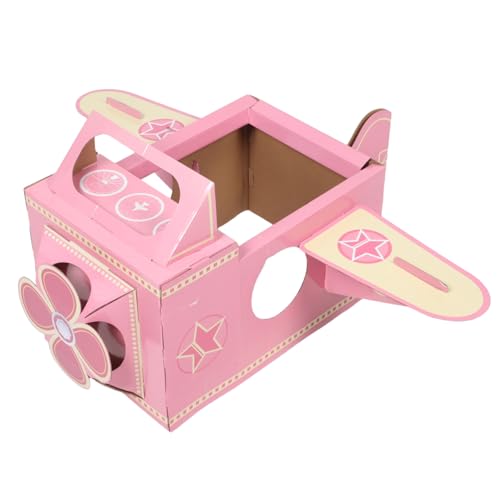 Toddmomy Kinderflugzeugkarton Kinderkartonflugzeugkostüm DIY Tragbares Flugzeugkartonkostüm Tragbares Flugzeugkostüm Tragbares Flugzeug Flugzeug Rosa Papier Toddmomy Kinderflugzeugkarton Kinderkartonflugzeugkostüm DIY Tragbares Flugzeugkartonkostüm Tragbares Flugzeugkostüm Tragbares Flugzeug Flugzeug Rosa Papier von Toddmomy