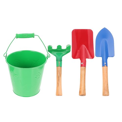 Toddmomy Schaufel Kinder Metall Kindergartenger?te- Set 4- Teiliges Kindersandstrand- Spielzeug Gartenger?te Metalleimer Rechen Schaufel Gartenspielzeug für Kinder Toddmomy Schaufel Kinder Metall Kindergartenger?te- Set 4- Teiliges Kindersandstrand- Spielzeug Gartenger?te Metalleimer Rechen Schaufel Gartenspielzeug für Kinder von Toddmomy