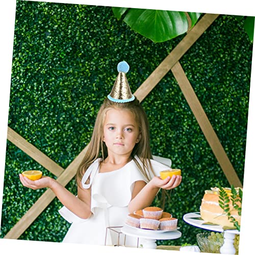 Toddmomy Kindergeburtstag Partyhut Blau mit Glitzer und Elastischer Geburtstagskegel für Jungen und Mädchen Funkelnde Fotorequisite für Fröhliche Feierlichkeiten Toddmomy Kindergeburtstag Partyhut Blau mit Glitzer und Elastischer Geburtstagskegel für Jungen und Mädchen Funkelnde Fotorequisite für Fröhliche Feierlichkeiten von Toddmomy