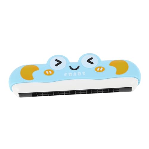 Toddmomy Kinderharmonika Harmonica Musikinstrument musikspielzeug Babymusik Mundharmonika für Kleinkinder Kid Musical Instrument Plastik Sky-Blue von Toddmomy