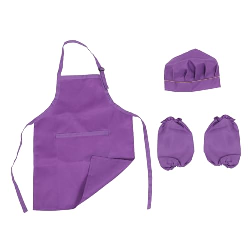 Toddmomy Kinderkochset Mit Schürze Kochmütze Und Handschuhen Komplettes Und Malset Für Backen Und Dekorieren Von Partys Jahre von Toddmomy