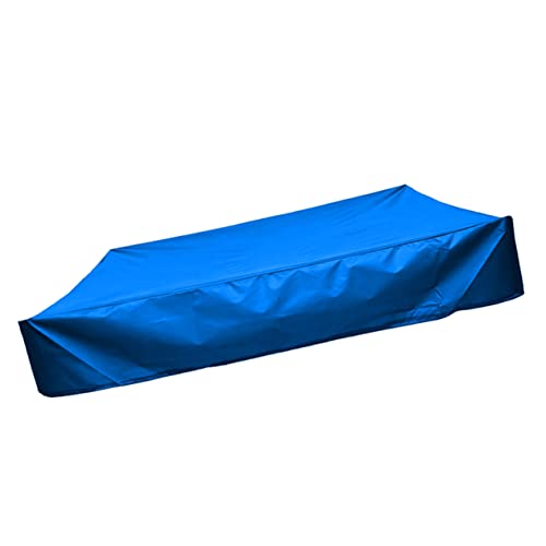 Toddmomy Kindersandgrubenabdeckung Rechteck Sandkasten Bad Im Freien Mit Deckel Klein Outdoor- Für Sandkästen Kinderbecken Für Den Garten Drinnen Wanne Blue von Toddmomy