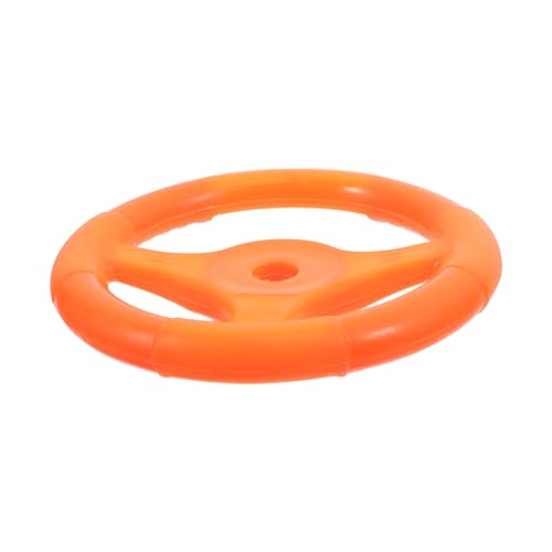 Toddmomy Kinderspielzeug Lenkrad Orange Kompatibel mit Verschiedenen Spielzeugautos Interaktives Lernspielzeug mit Komfortablem Griff Sicher für Junge Autofans Vielseitiges Zubehör für von Toddmomy
