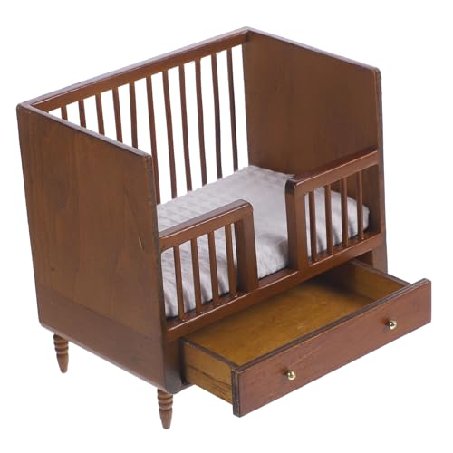 Toddmomy Kinderzimmer Bett Modell Dekoratives Holz Möbel Für Puppenhaus Realistisches Mini Bett Für Rollenspiele Perfektes Zubehör Für Puppenhaus Dekoration Leicht Toddmomy Kinderzimmer Bett Modell Dekoratives Holz Möbel Für Puppenhaus Realistisches Mini Bett Für Rollenspiele Perfektes Zubehör Für Puppenhaus Dekoration Leicht von Toddmomy