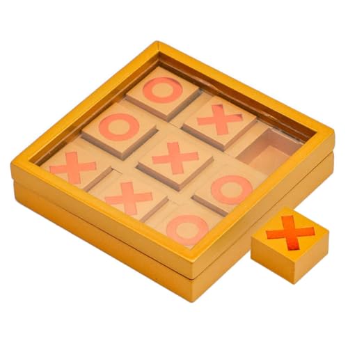 Toddmomy Klappbares Holz Toe Spielbrett Faltbares Interaktives Gesellschaftsspiel für Tischdeko und Reise von Toddmomy